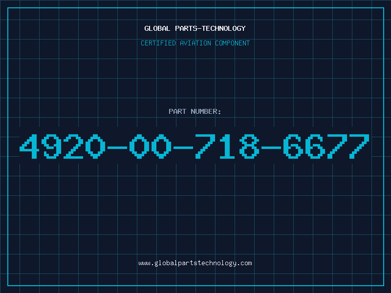 Aviation Part 4920-00-718-6677