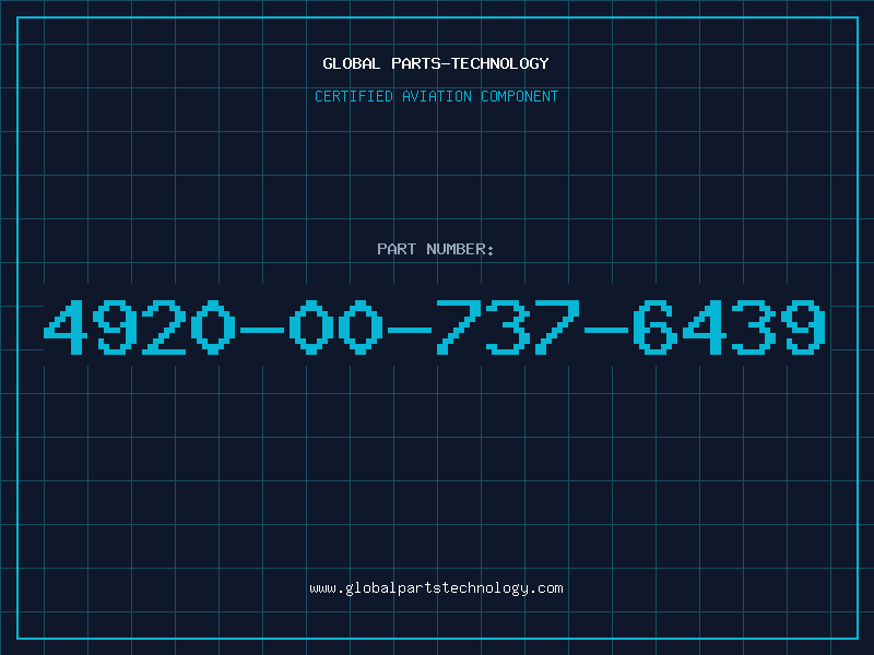 Aviation Part 4920-00-737-6439