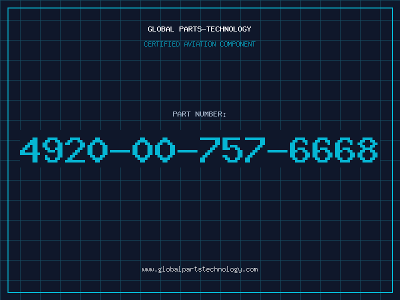 Aviation Part 4920-00-757-6668