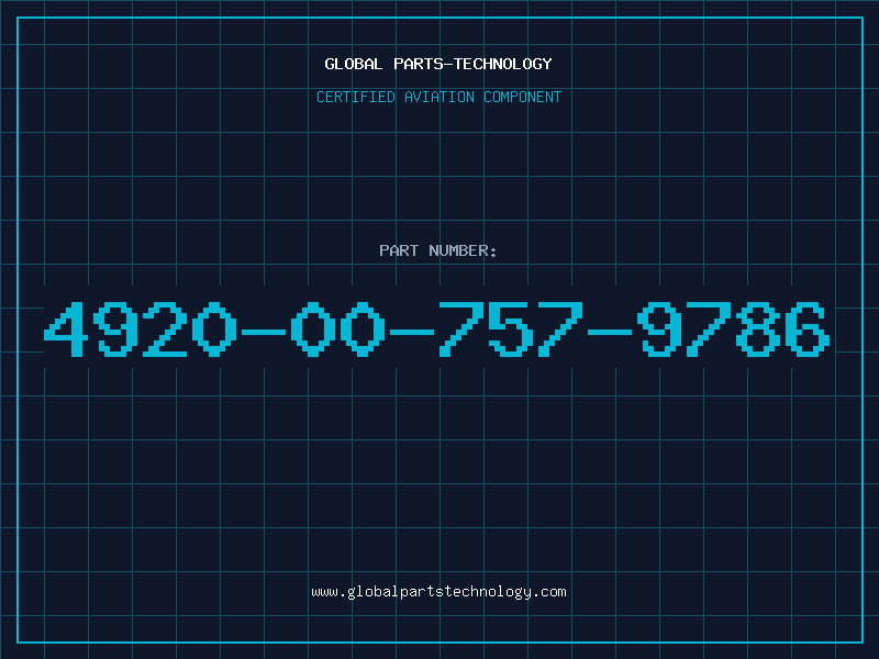 Aviation Part 4920-00-757-9786