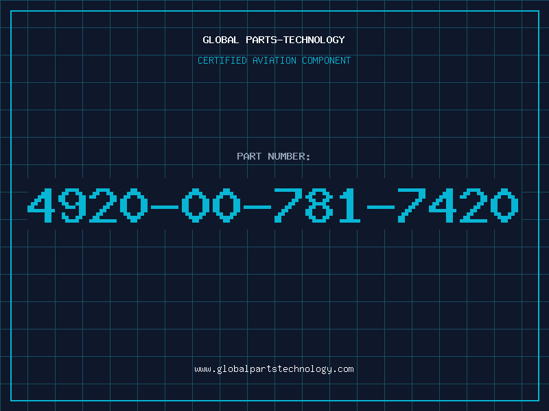 Aviation Part 4920-00-781-7420