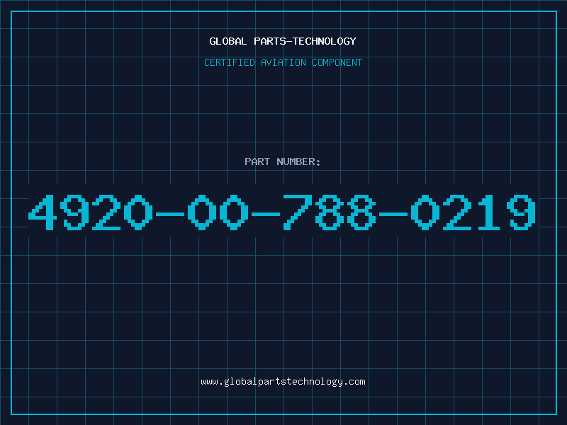 Aviation Part 4920-00-788-0219
