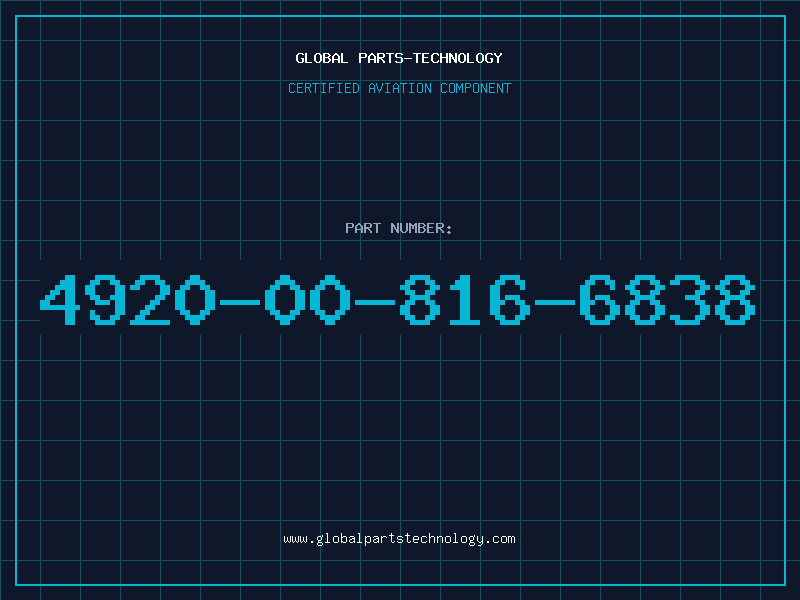 Aviation Part 4920-00-816-6838