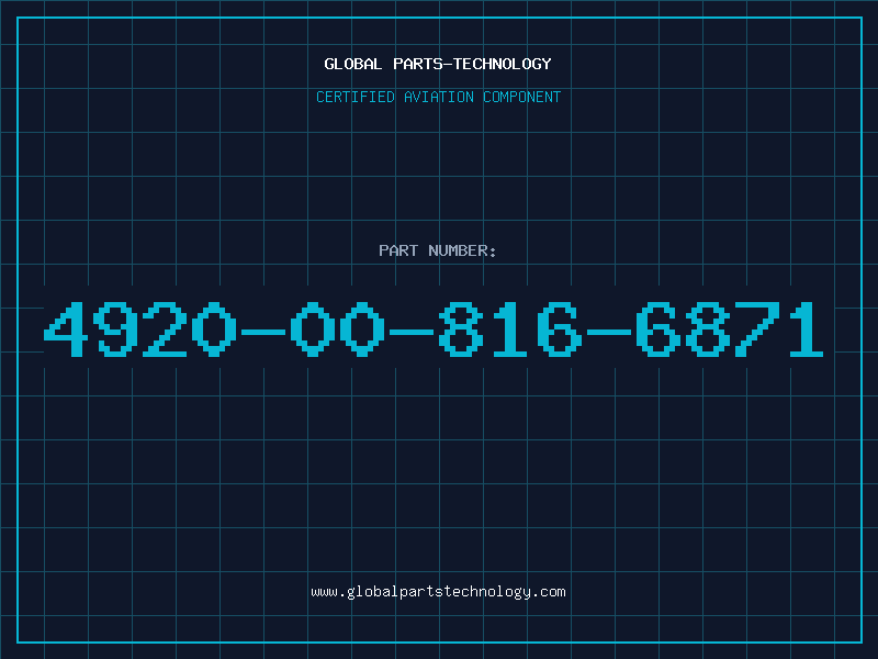 Aviation Part 4920-00-816-6871