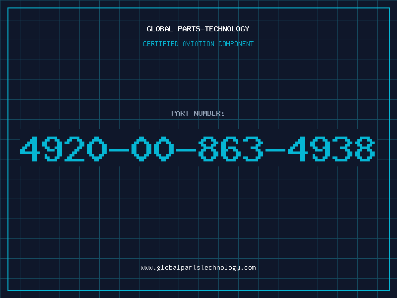 Aviation Part 4920-00-863-4938