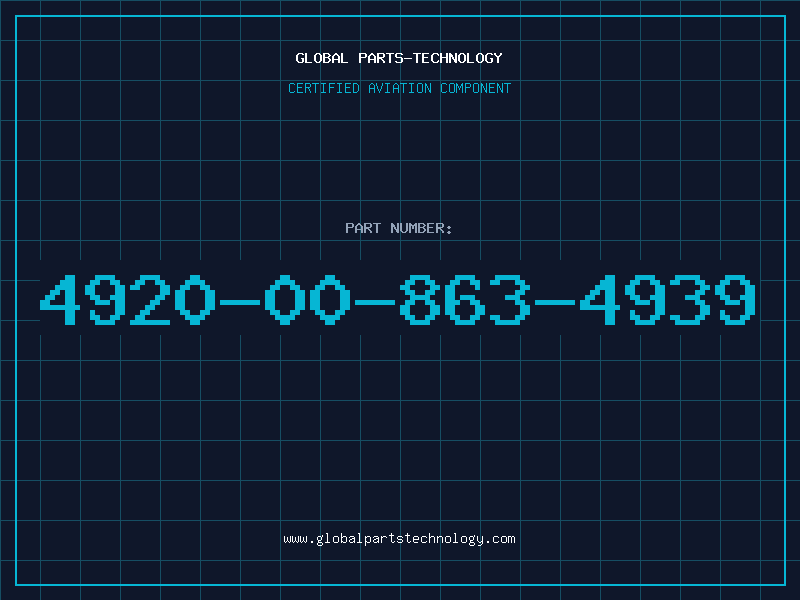 Aviation Part 4920-00-863-4939
