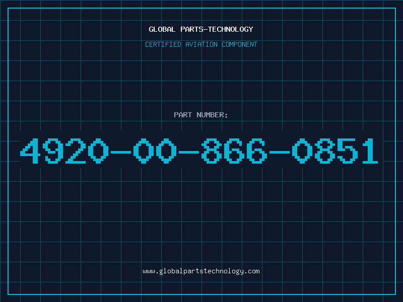 Aviation Part 4920-00-866-0851