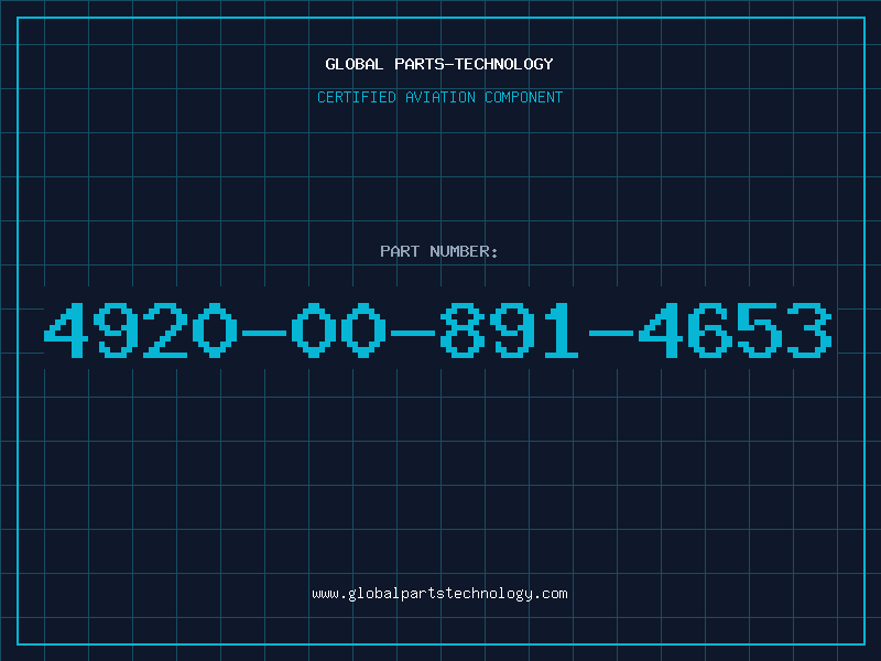 Aviation Part 4920-00-891-4653