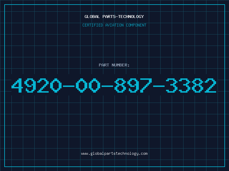Aviation Part 4920-00-897-3382