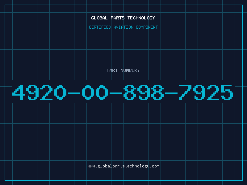 Aviation Part 4920-00-898-7925