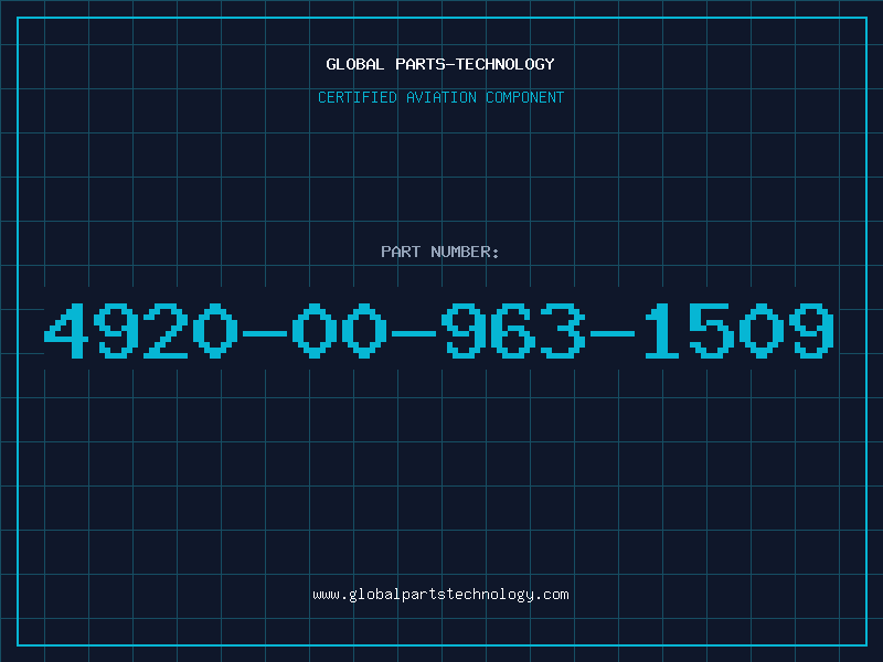 Aviation Part 4920-00-963-1509