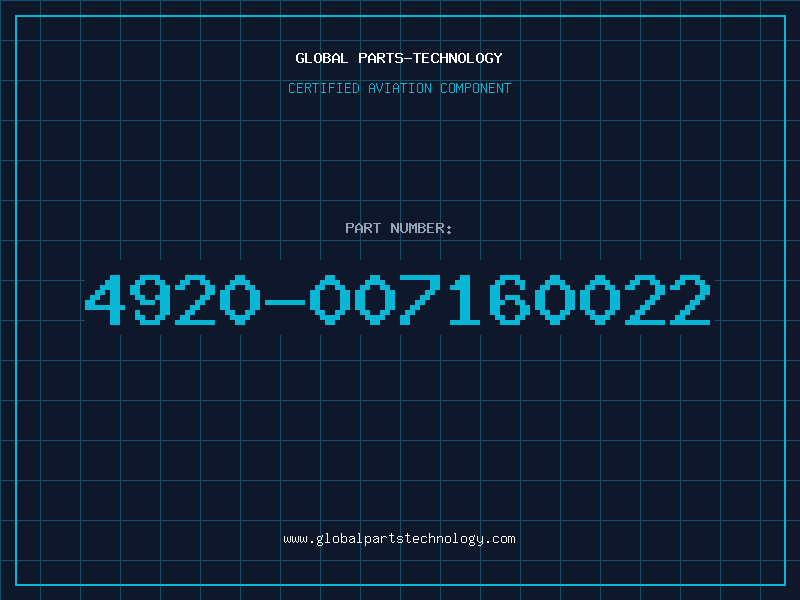Aviation Part 4920-007160022