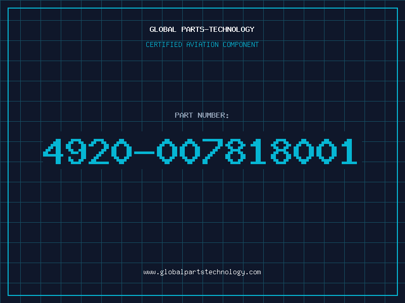 Aviation Part 4920-007818001