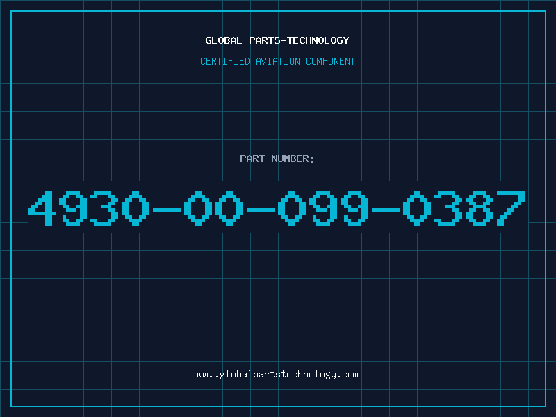 Aviation Part 4930-00-099-0387