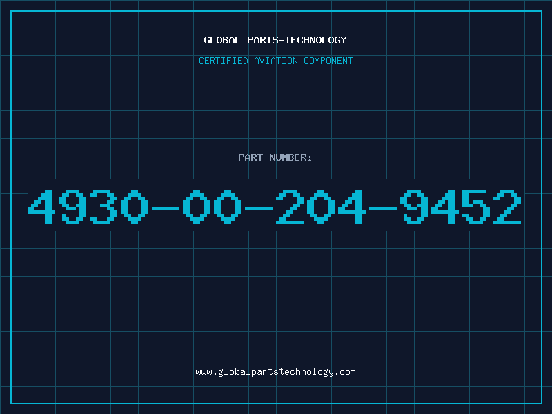 Aviation Part 4930-00-204-9452