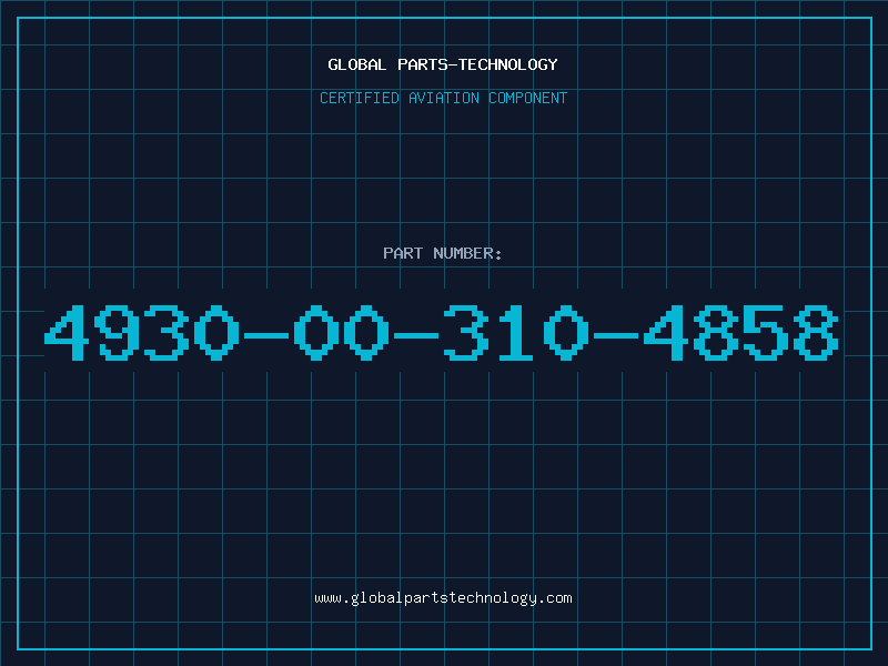 Aviation Part 4930-00-310-4858