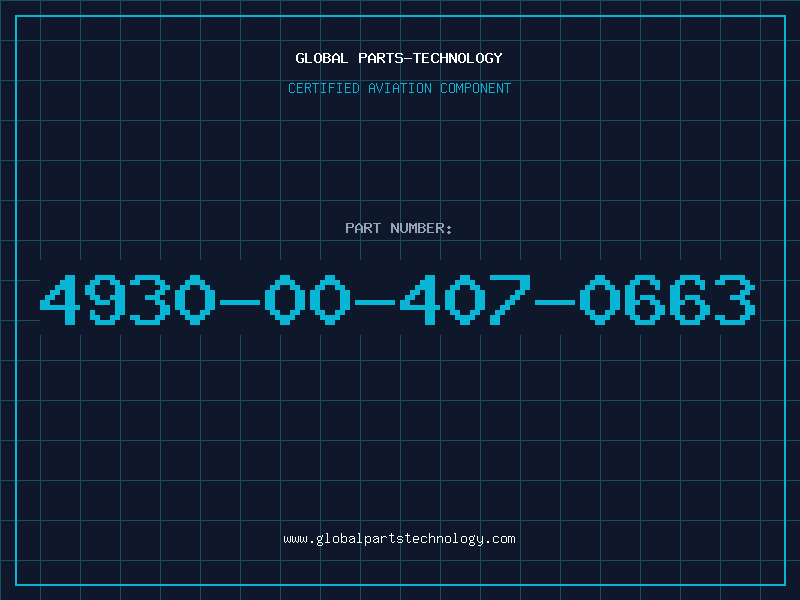 Aviation Part 4930-00-407-0663