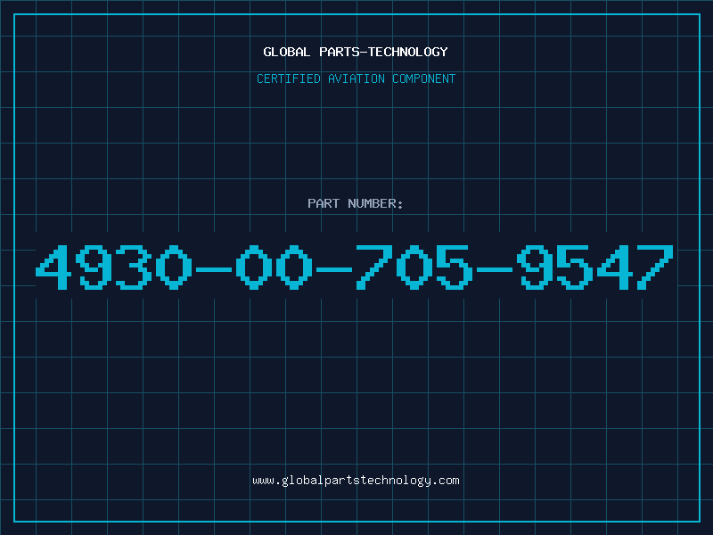 Aviation Part 4930-00-705-9547