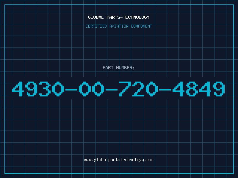 Aviation Part 4930-00-720-4849