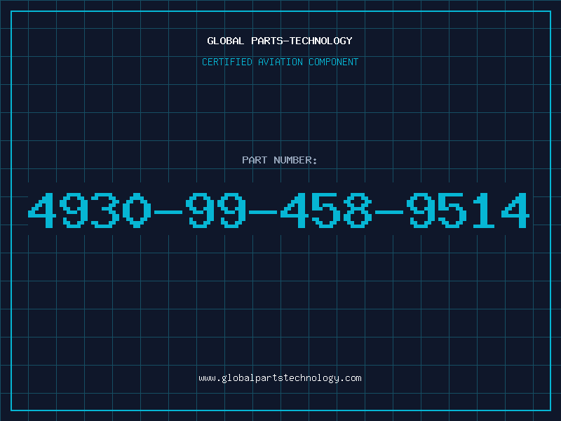 Aviation Part 4930-99-458-9514