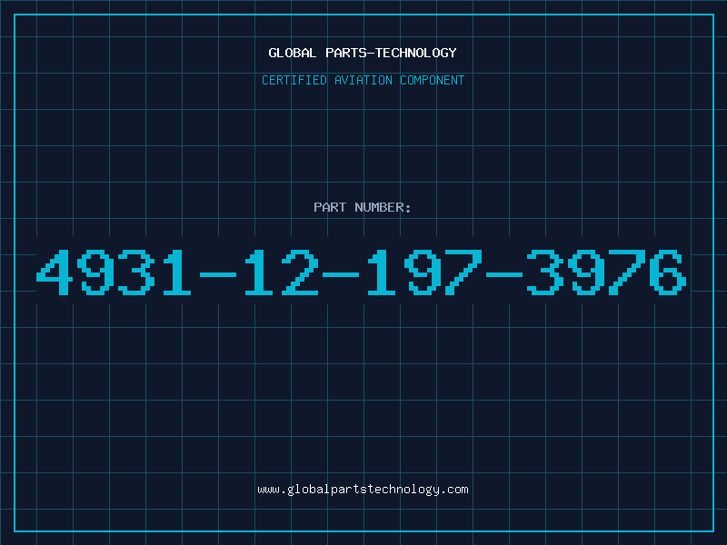 Aviation Part 4931-12-197-3976