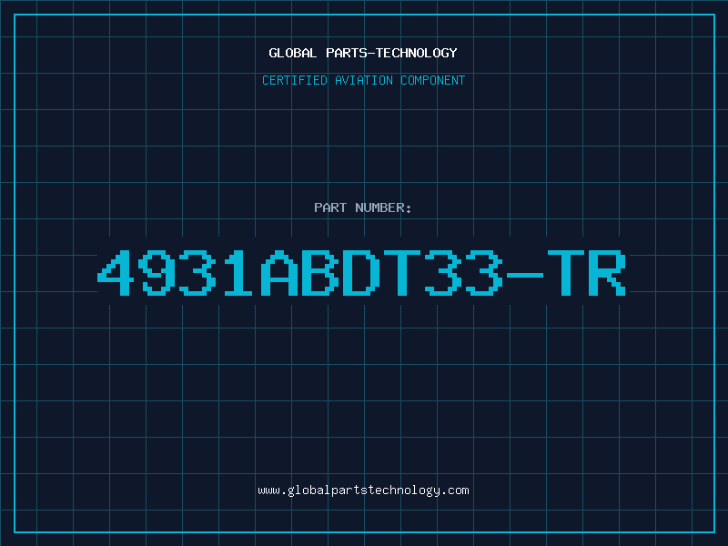 Aviation Part 4931ABDT33-TR