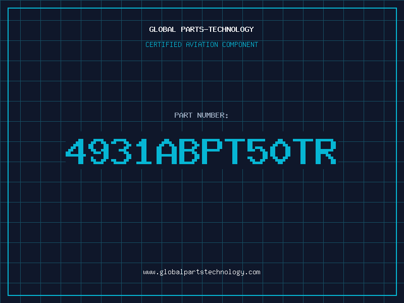 Aviation Part 4931ABPT50TR