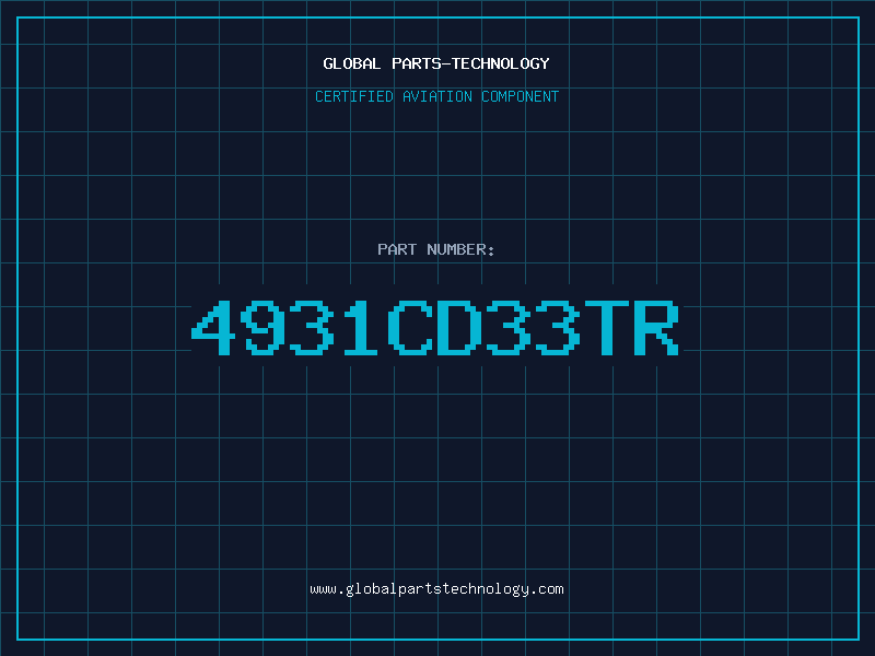 Aviation Part 4931CD33TR
