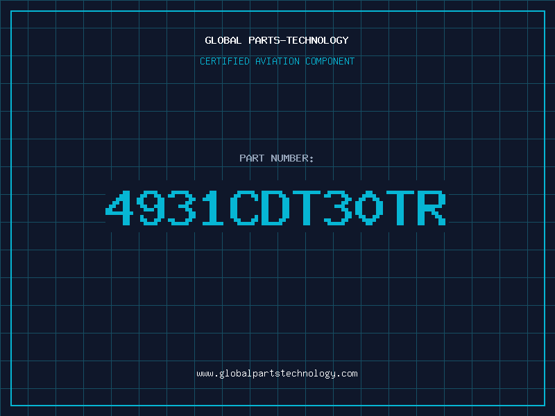 Aviation Part 4931CDT30TR