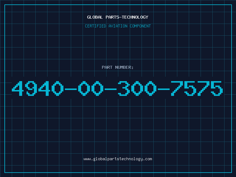 Aviation Part 4940-00-300-7575