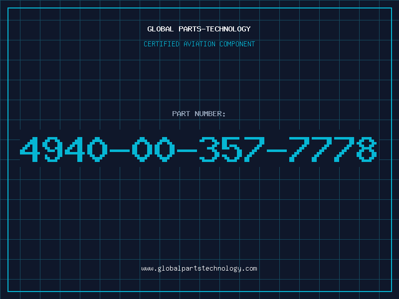 Aviation Part 4940-00-357-7778