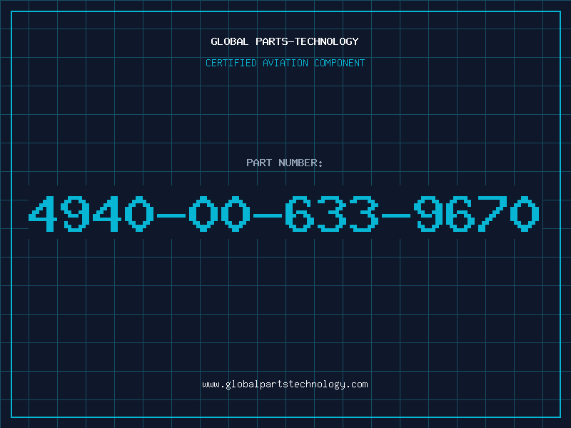 Aviation Part 4940-00-633-9670