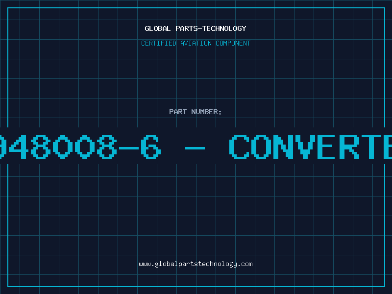 Aviation Part 4948008-6 - CONVERTER