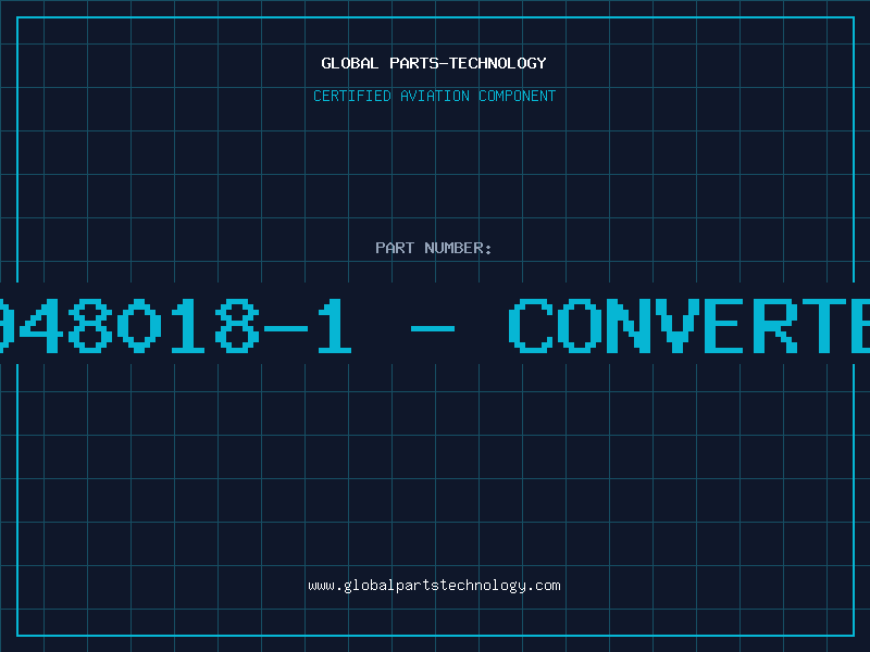 Aviation Part 4948018-1 - CONVERTER