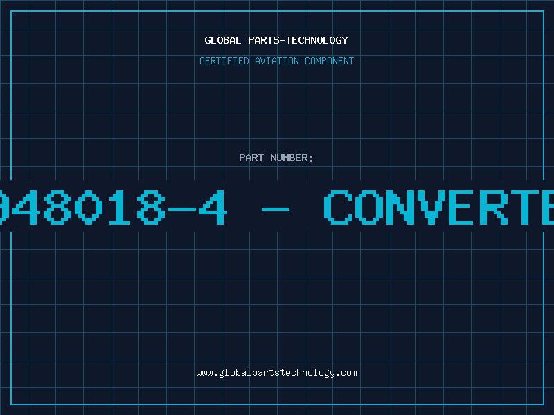 Aviation Part 4948018-4 - CONVERTER