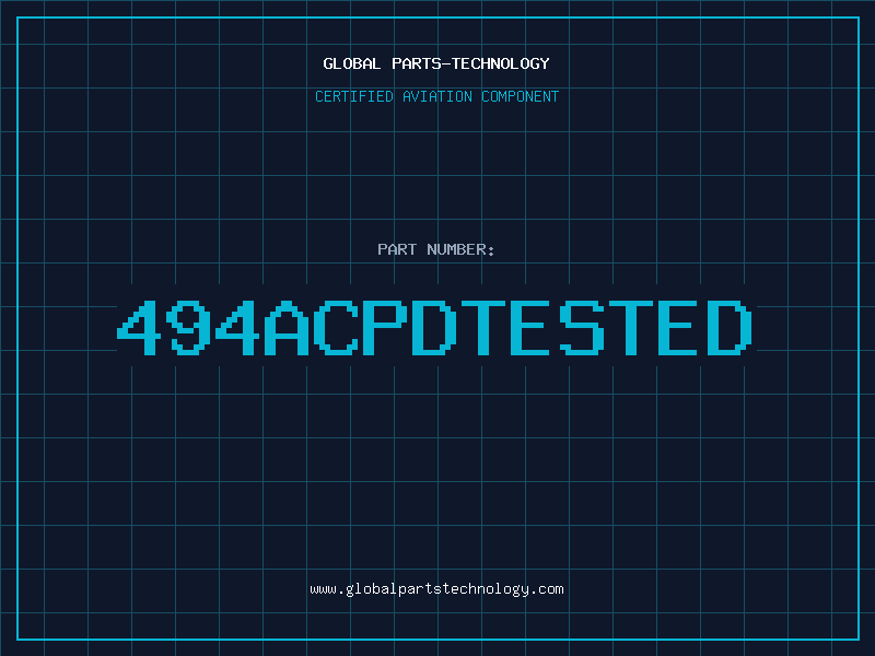 Aviation Part 494ACPDTESTED