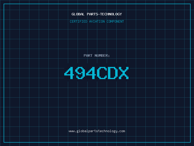 Aviation Part 494CDX