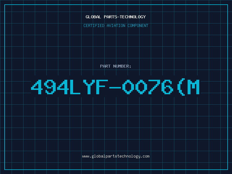 Aviation Part 494LYF-0076(M
