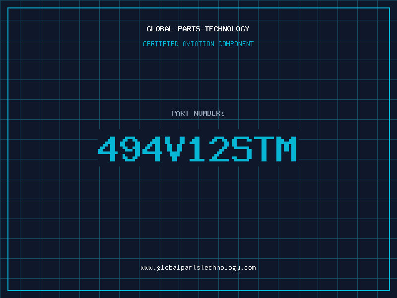 Aviation Part 494V12STM