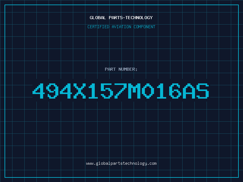 Aviation Part 494X157M016AS