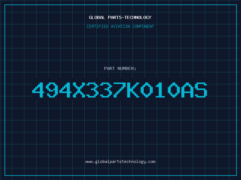 Aviation Part 494X337K010AS