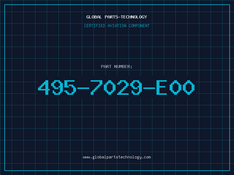 Aviation Part 495-7029-E00