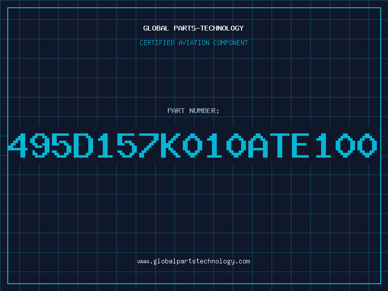 Aviation Part 495D157K010ATE100