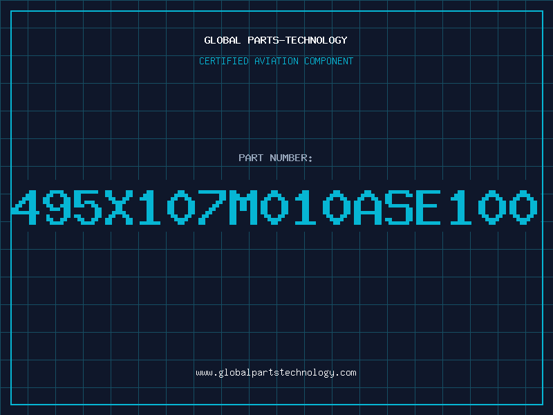 Aviation Part 495X107M010ASE100
