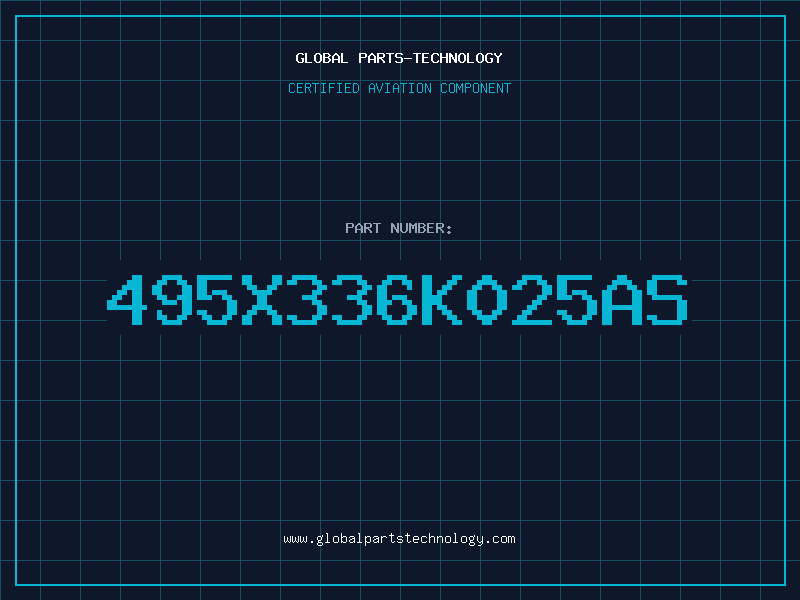 Aviation Part 495X336K025AS