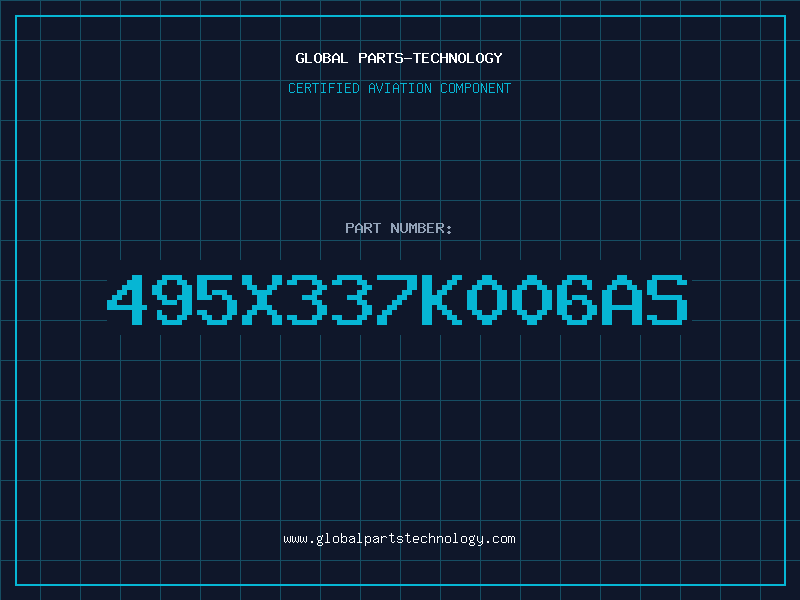 Aviation Part 495X337K006AS