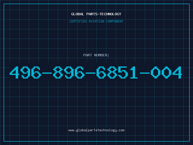 Aviation Part 496-896-6851-004