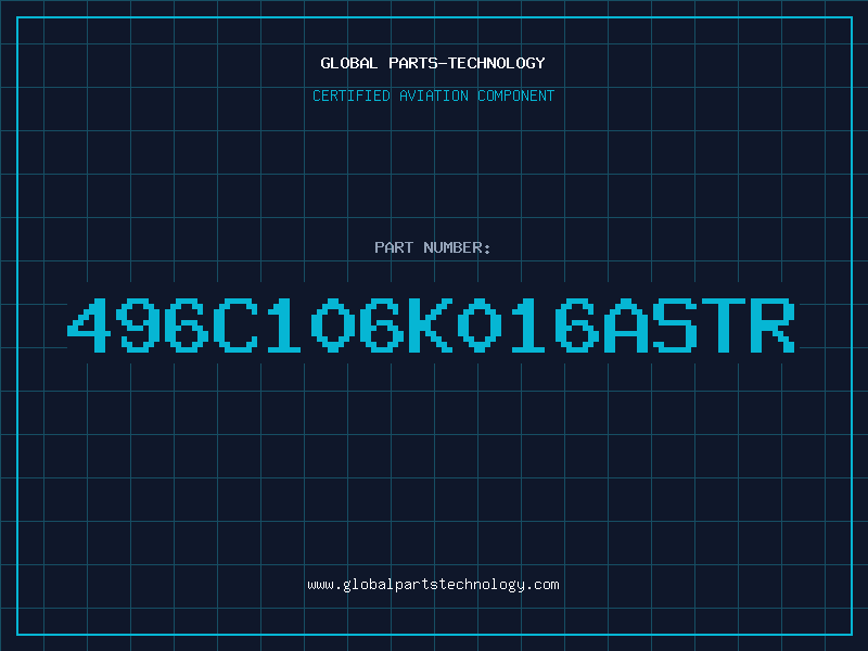 Aviation Part 496C106K016ASTR