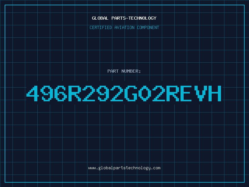 Aviation Part 496R292G02REVH