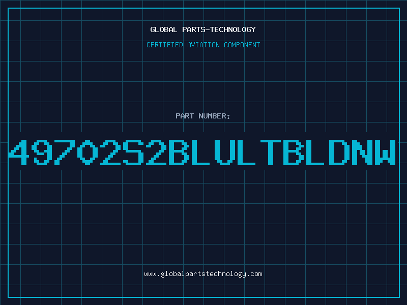 Aviation Part 49702S2BLULTBLDNW